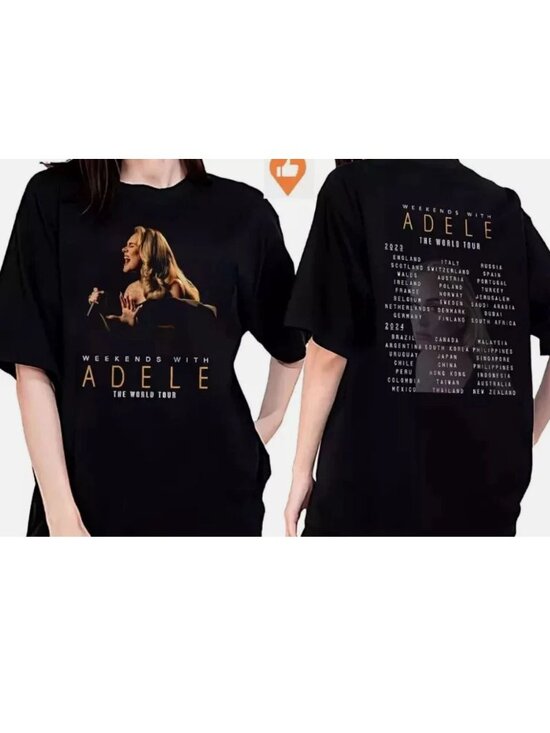 Melanie S Tops - The Weekends With Adele The World Tour 2023-2024 T-Shirt 287